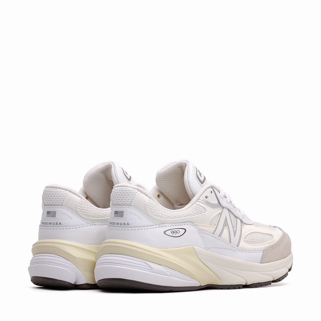 New Balance Unisex Made in USA 990v6 White Sea Salt U990GB6 classic New Balance pictures