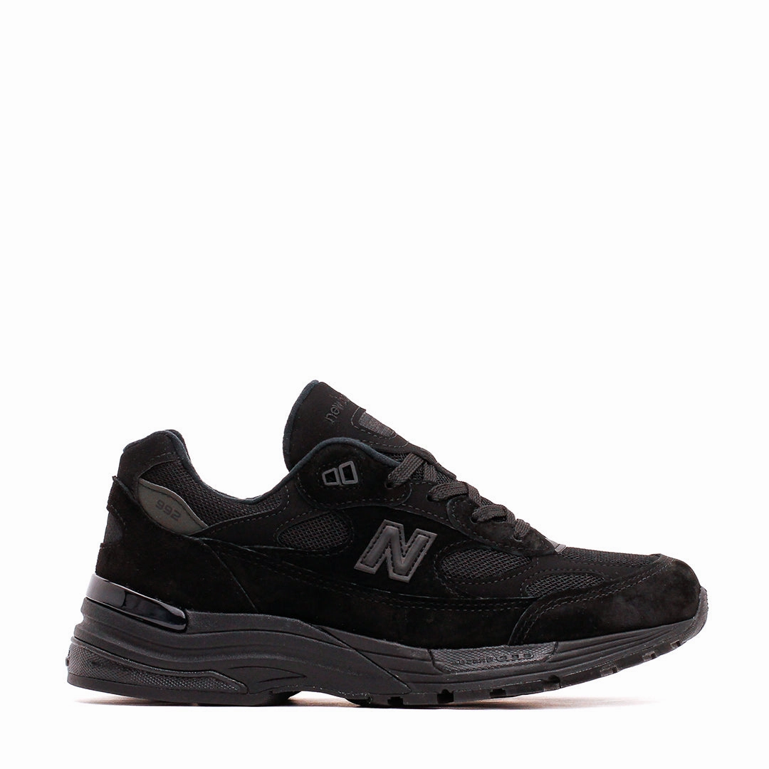 New Balance Unisex Made in USA 992 Triple Black U992TB New Balance classic shoe silhouettes