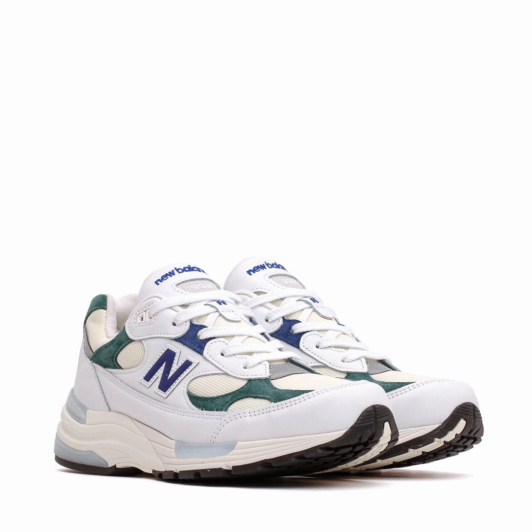 New Balance Unisex Made in USA 992 White Marsh Green U992GB classic New Balance pictures