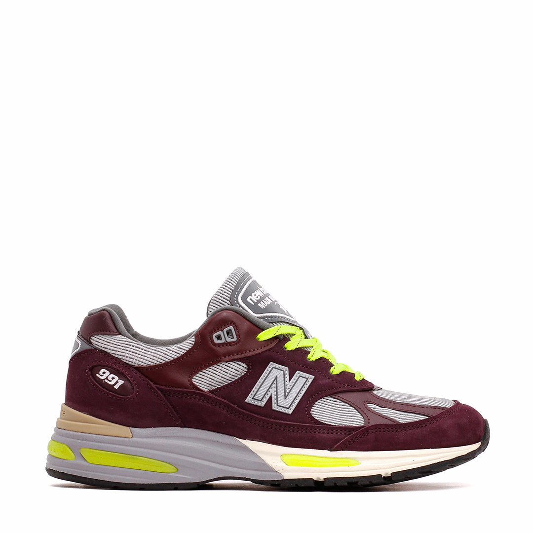 New Balance Unisex x Patta 991v2 Pickled Beet Made In UK U991PD2 New Balance classic shoe silhouettes