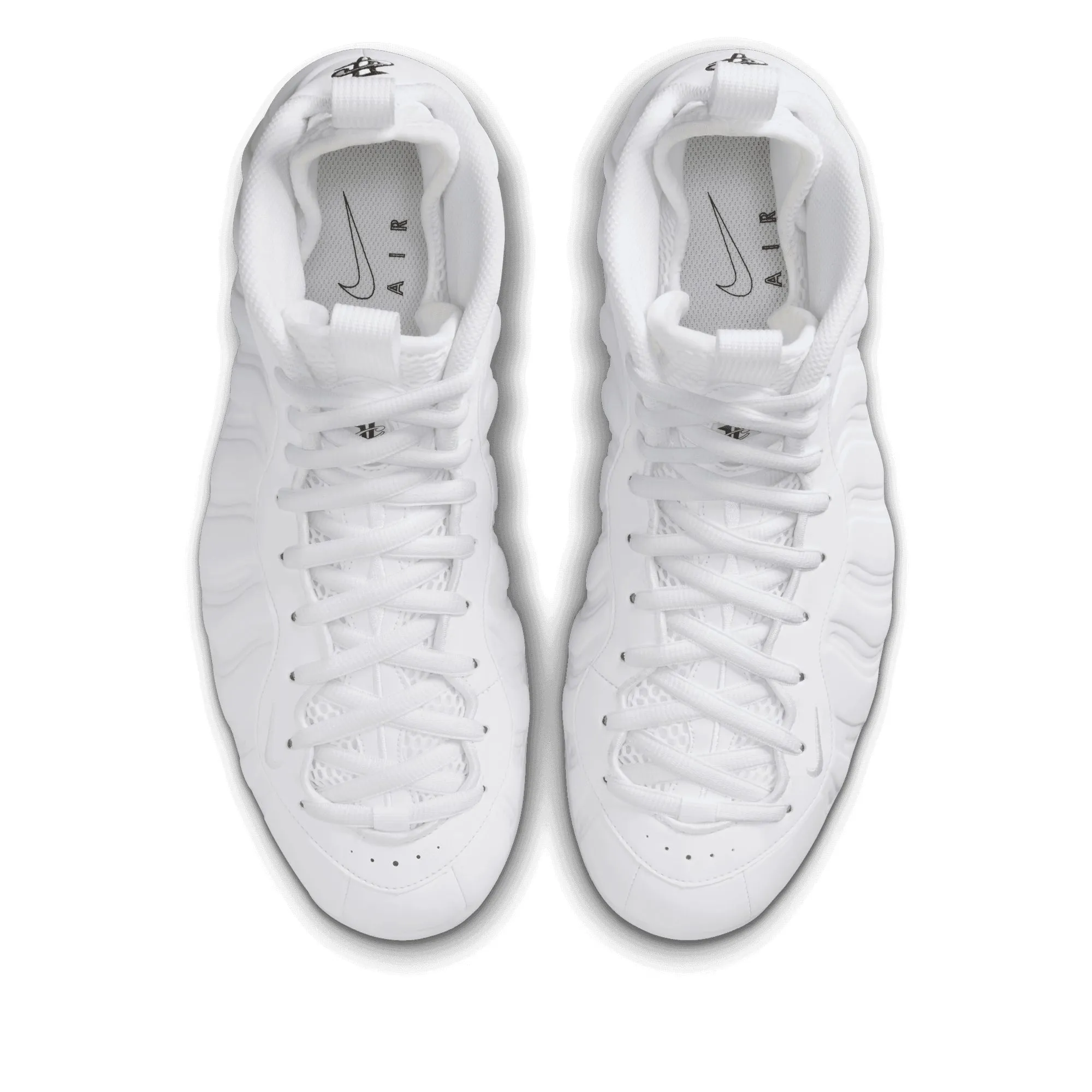 Nike Air Foamposite One - White Nike signature shoe looks