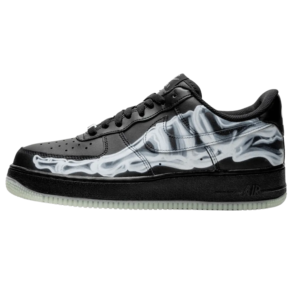 Nike Air Force 1 '07 QS 'Black Skeleton' Nike Air Force 1 timeless sneakers for any outfit