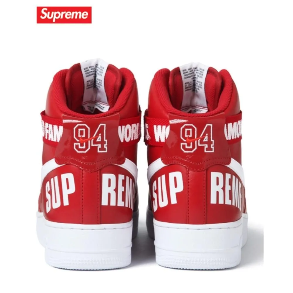 Nike Air Force 1 High Supreme SP Red Nike Air Force 1 low-top sneakers