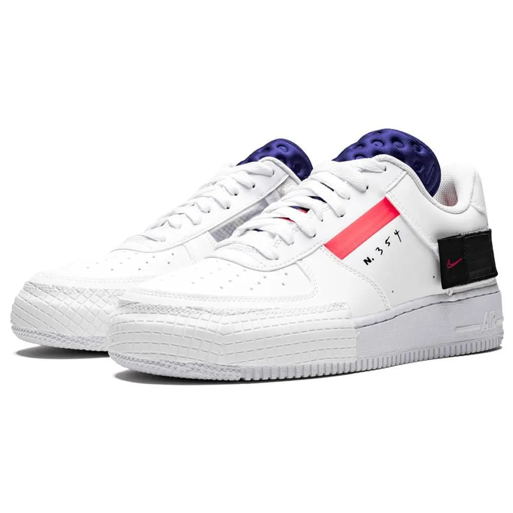 Nike Air Force 1 Low Drop Type 'Summit White' Nike Air Force 1 low-top sneakers
