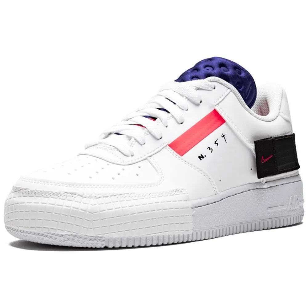 Nike Air Force 1 Low Drop Type 'Summit White' Nike Air Force 1 low-top sneakers