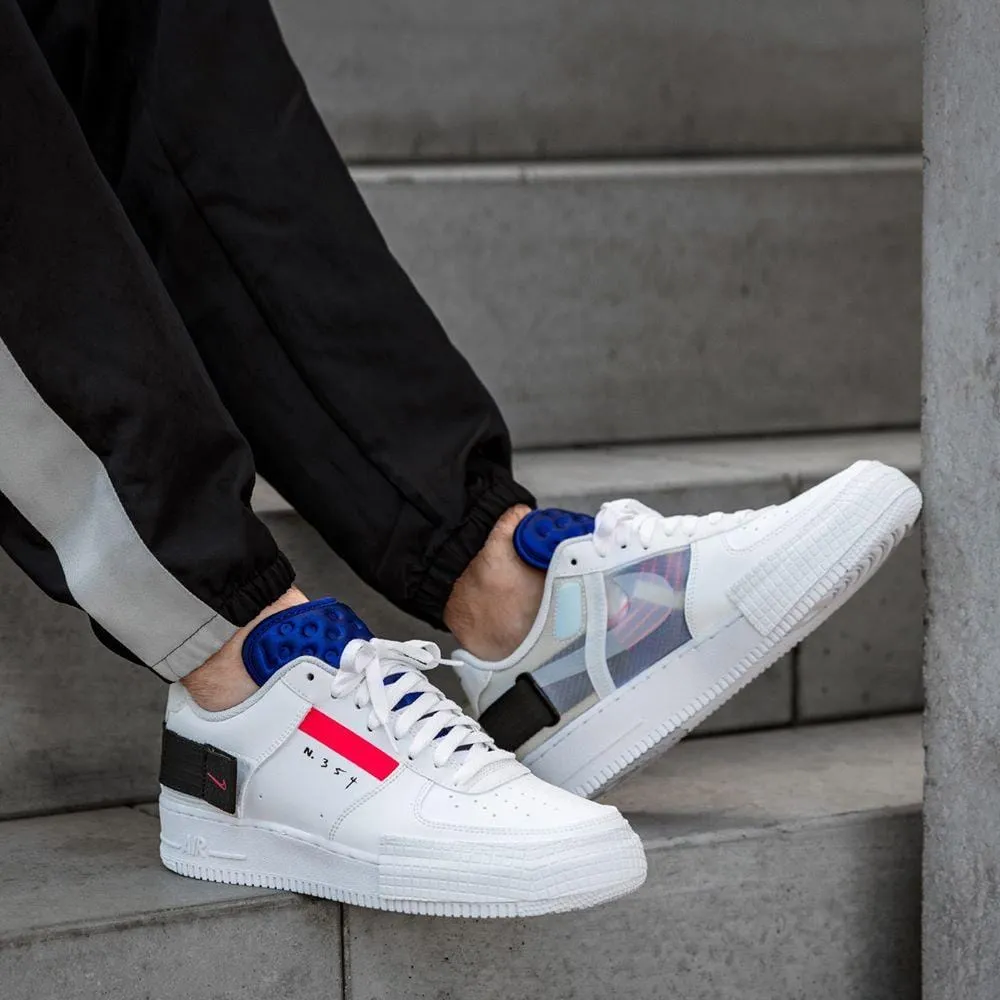 Nike Air Force 1 Low Drop Type 'Summit White' Nike Air Force 1 low-top sneakers