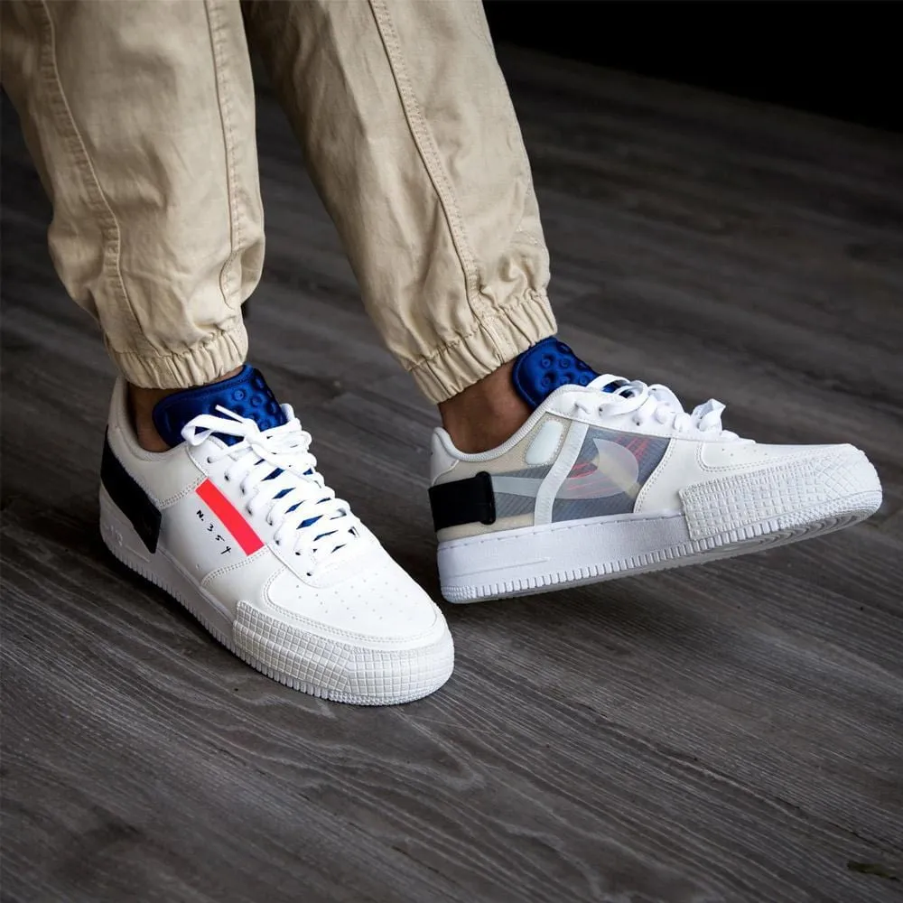 Nike Air Force 1 Low Drop Type 'Summit White' Nike Air Force 1 low-top sneakers