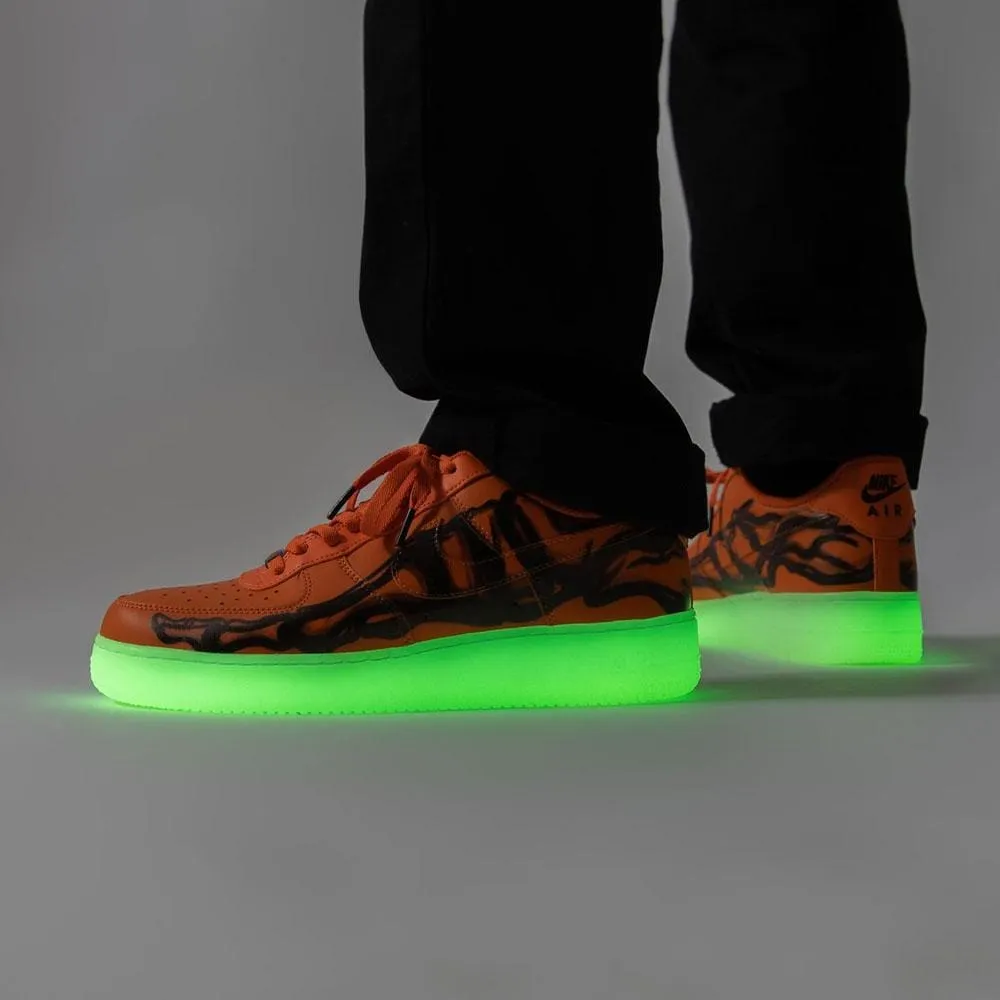 Nike Air Force 1 Low 'Orange Skeleton' Nike Air Force 1 low-top sneakers