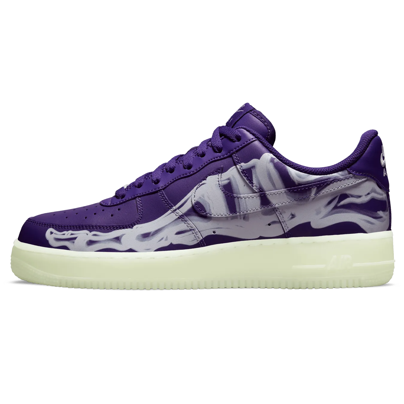 Nike Air Force 1 Low 'Purple Skeleton' Nike Air Force 1 timeless sneakers for any outfit