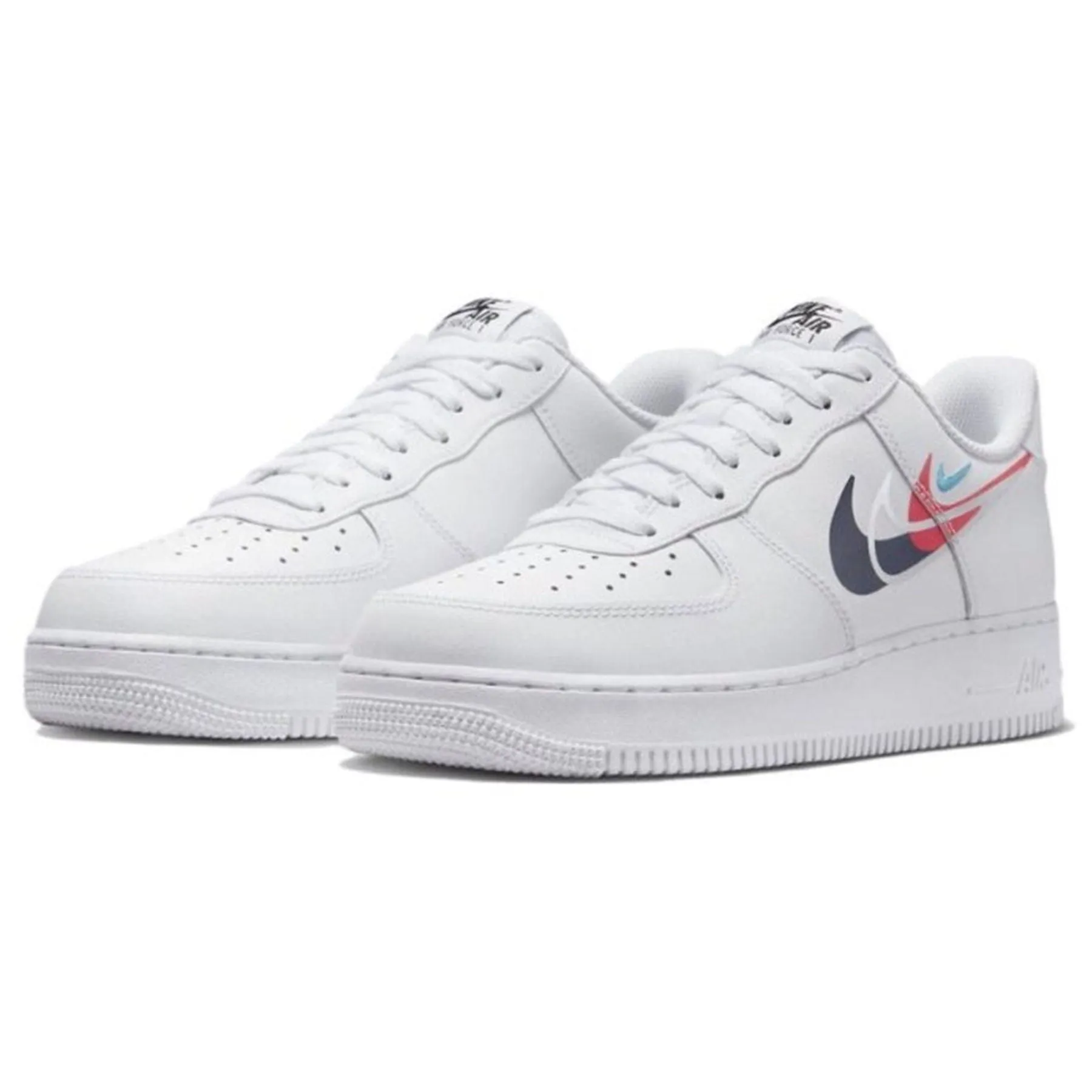 Nike Air Force 1 Low 'Quadruple Swoosh' Nike Air Force 1 low-top sneakers