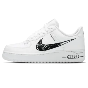 Nike Air Force 1 Low 'Sketch - Black' Nike Air Force 1 timeless sneakers for any outfit