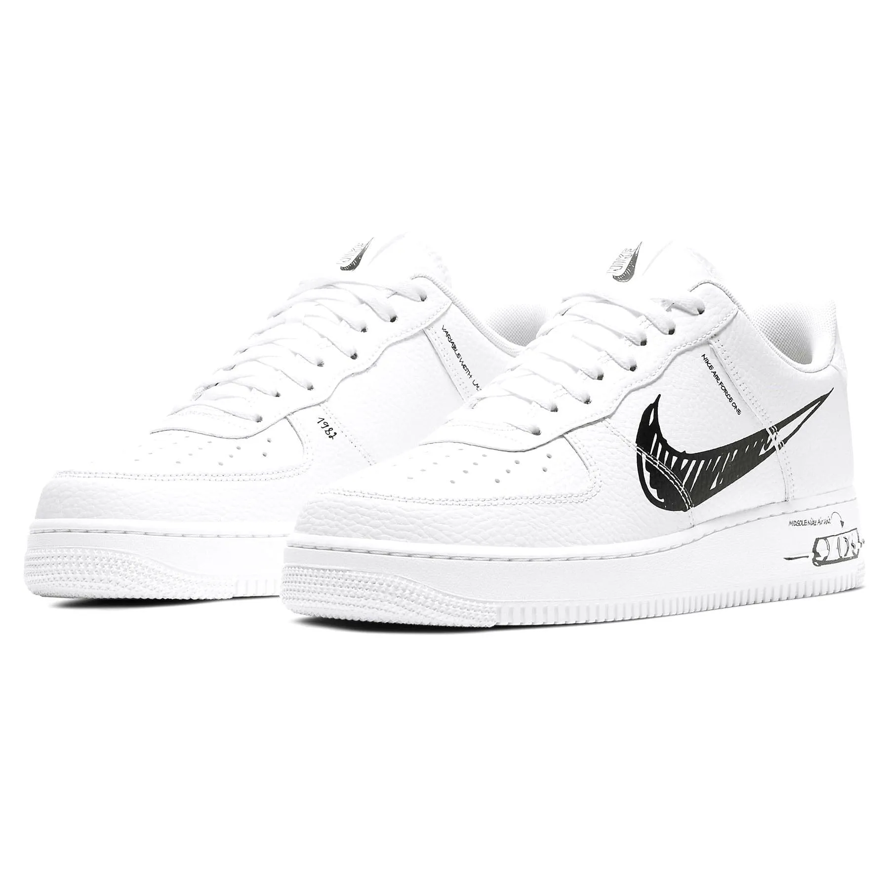 Nike Air Force 1 Low 'Sketch - Black' Nike Air Force 1 low-top sneakers