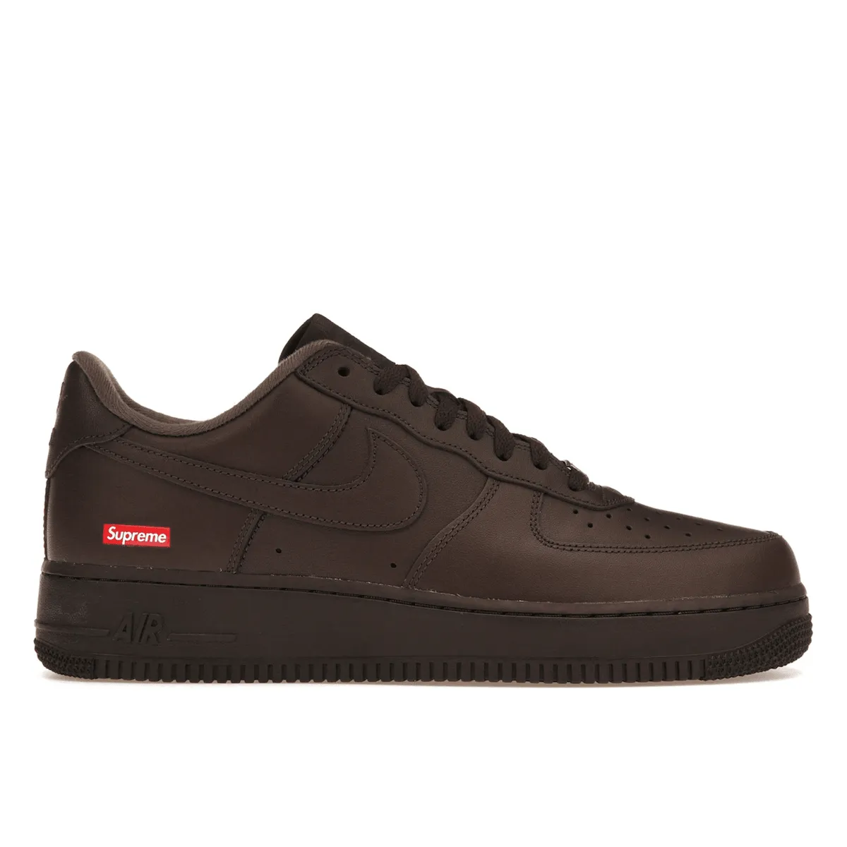 Nike Air Force 1 Low Supreme Baroque Brown Nike Air Force 1 heritage shoes for everyday wear
