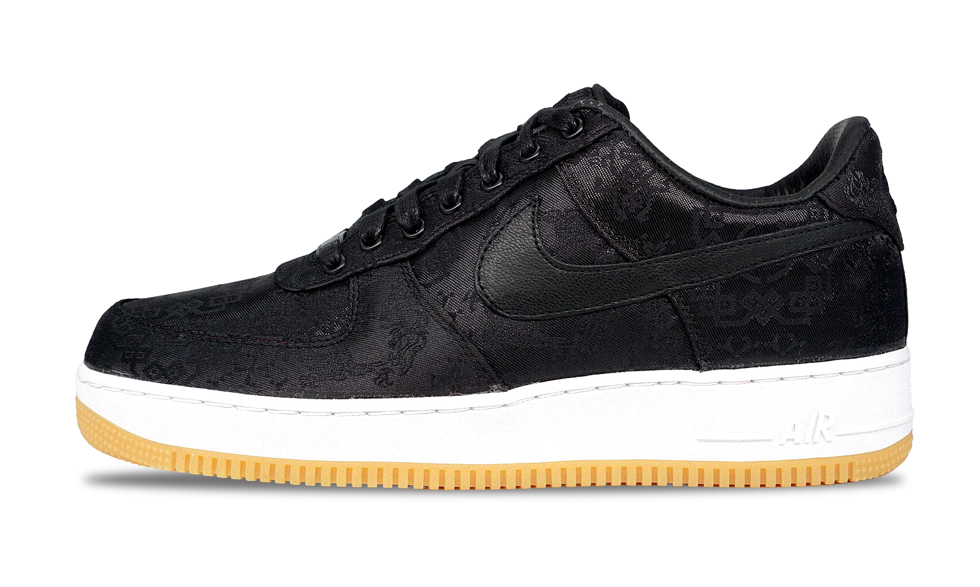 Nike Air Force 1 Low x Fragment x CLOT Black Silk (CZ3986-001) Men's Size 6-11 nike air force 1 classic basketball sneakers