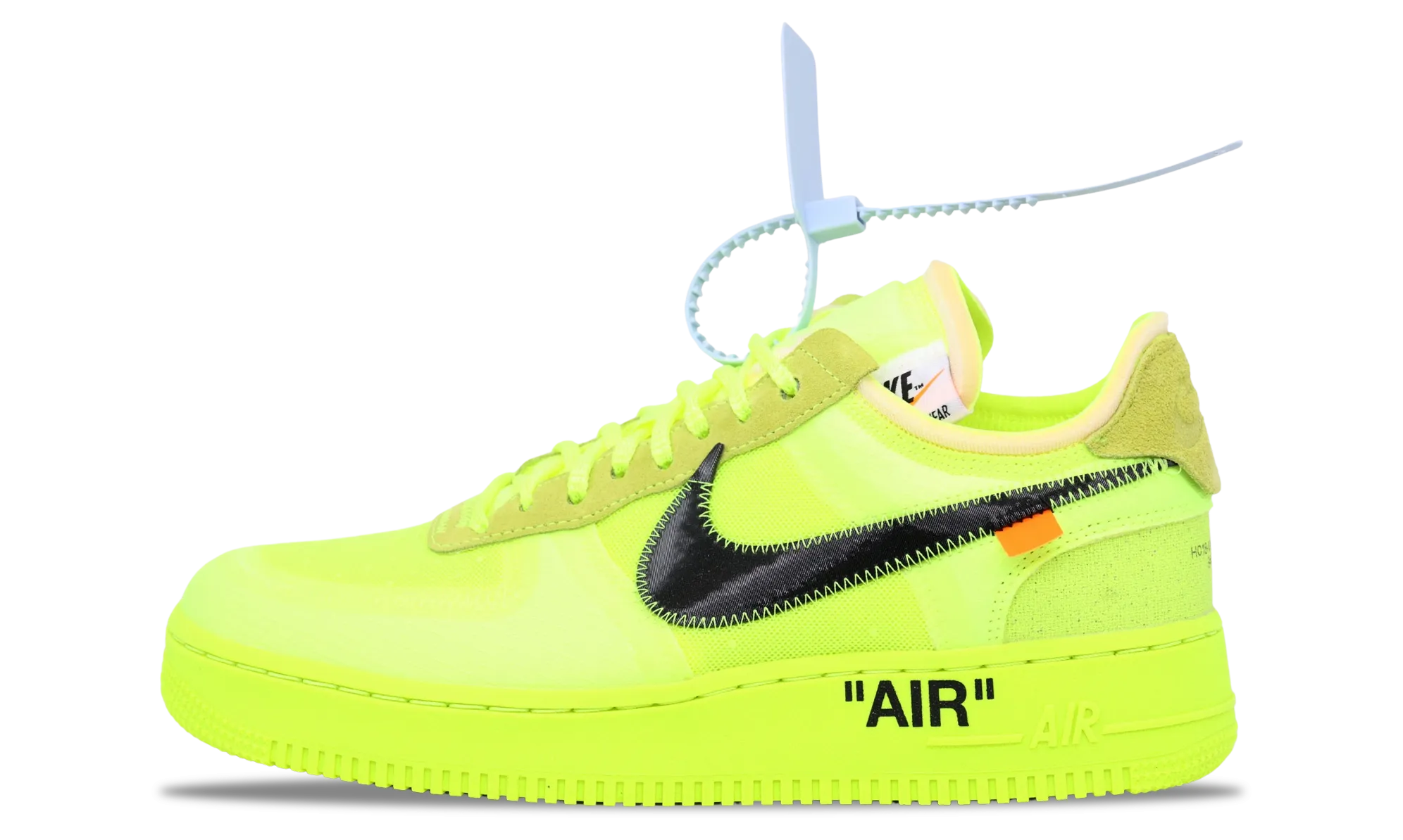 Nike Air Force 1 Low x OFF-WHITE Volt 2018 (AO4606-700) Men's Size 4-11 nike air force 1 classic basketball sneakers