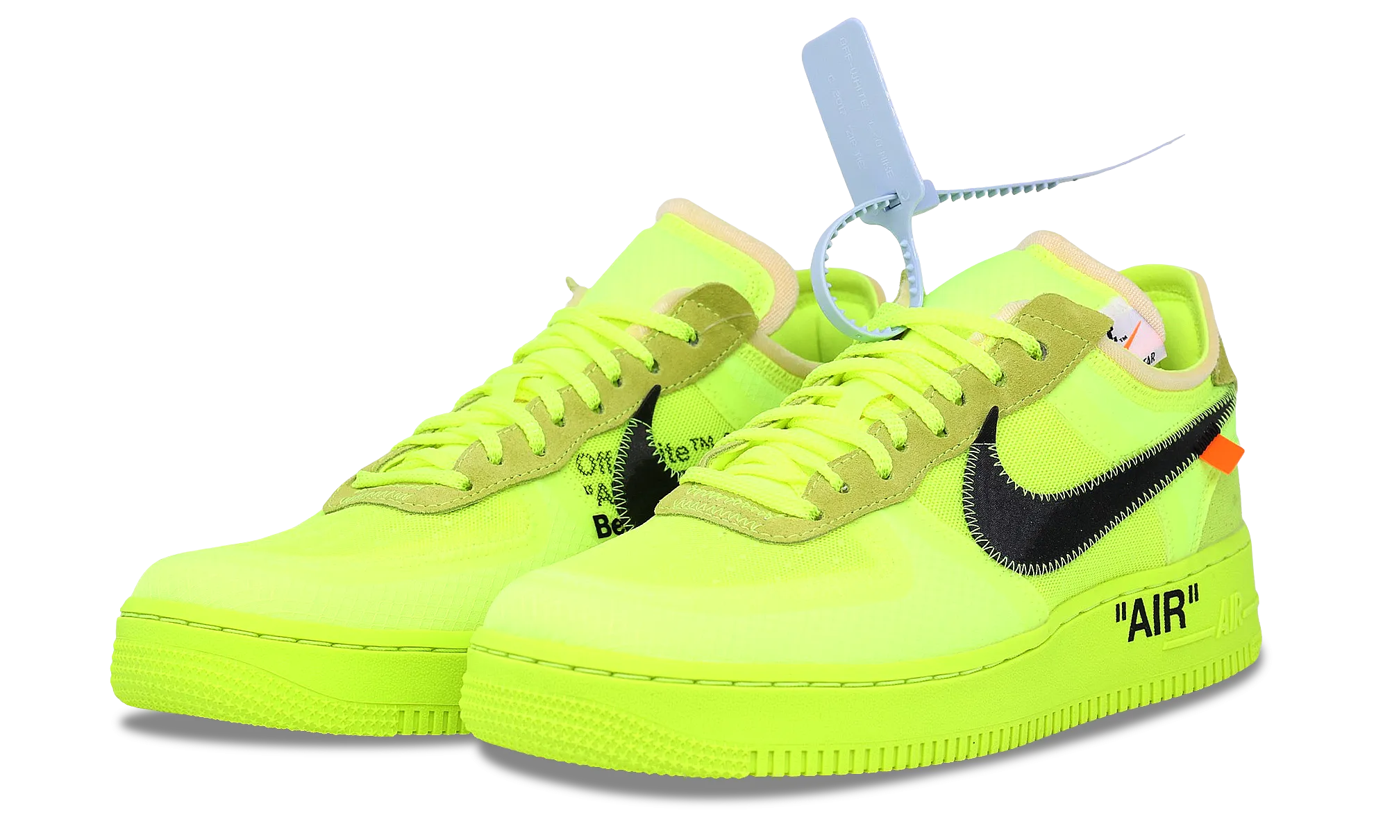 Nike Air Force 1 Low x OFF-WHITE Volt 2018 (AO4606-700) Men's Size 4-11 Nike Air Max 95