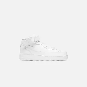 Nike Air Force 1 Mid `07 - White Nike casual sneakers for men and women