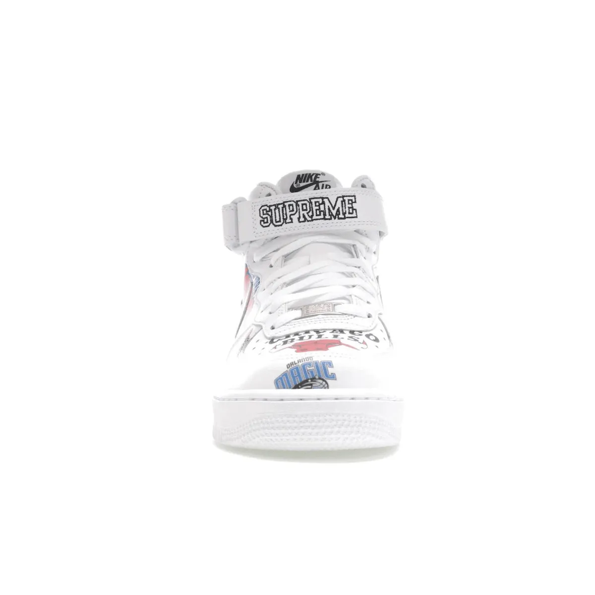 Nike Air Force 1 Mid Supreme NBA White Nike Air Force 1 classic shoes