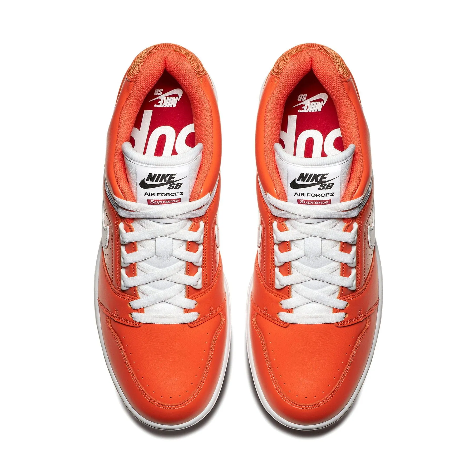 Nike Air Force 2 x Supreme 'Orange' Max Plus collection