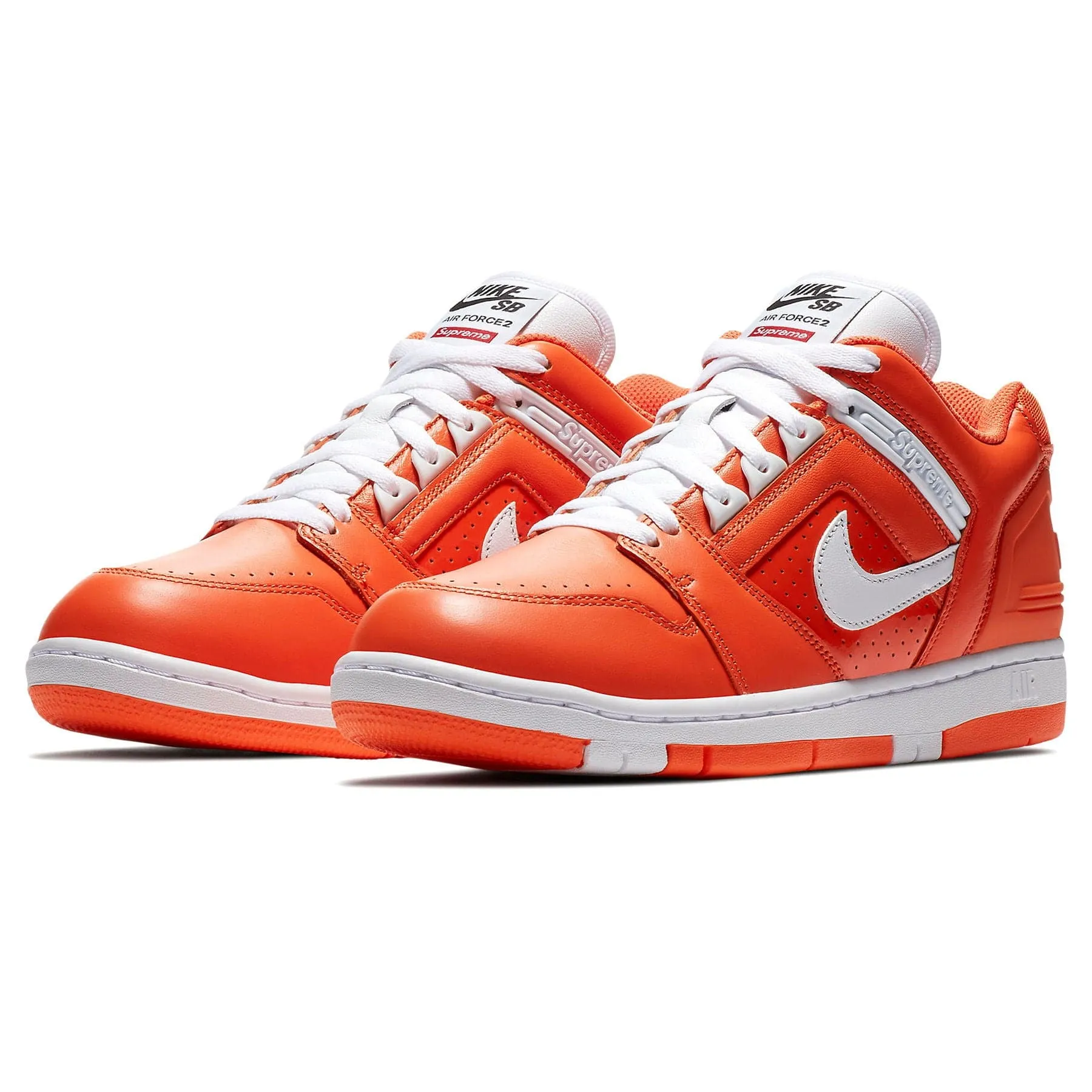 Nike Air Force 2 x Supreme 'Orange' Max Plus collection