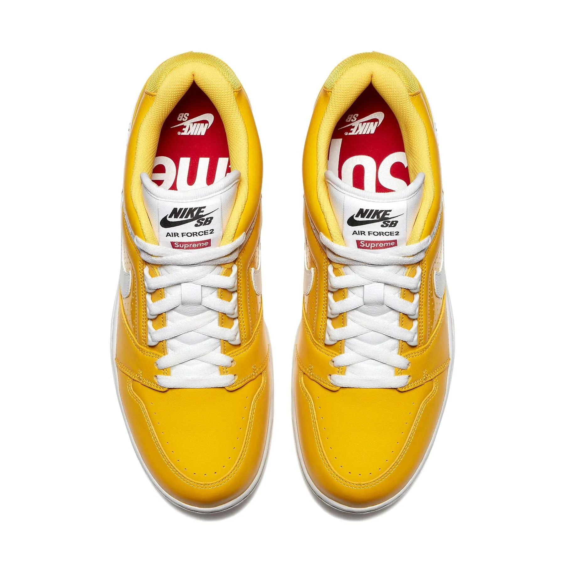 Nike Air Force 2 x Supreme 'Yellow' Nike Air Max running sneakers
