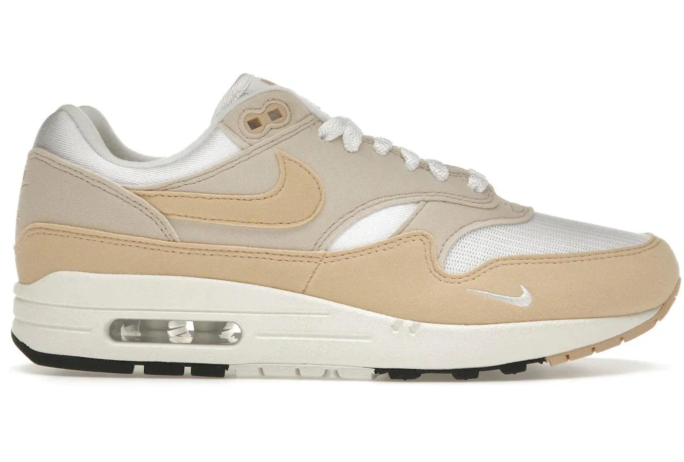 Nike Air Max 1 '87 Light Orewood Brown Nike Air Max casual shoes with visible air tech