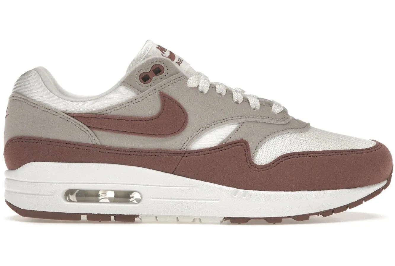 Nike Air Max 1 '87 Smokey Mauve Nike Air Max casual shoes with visible air tech