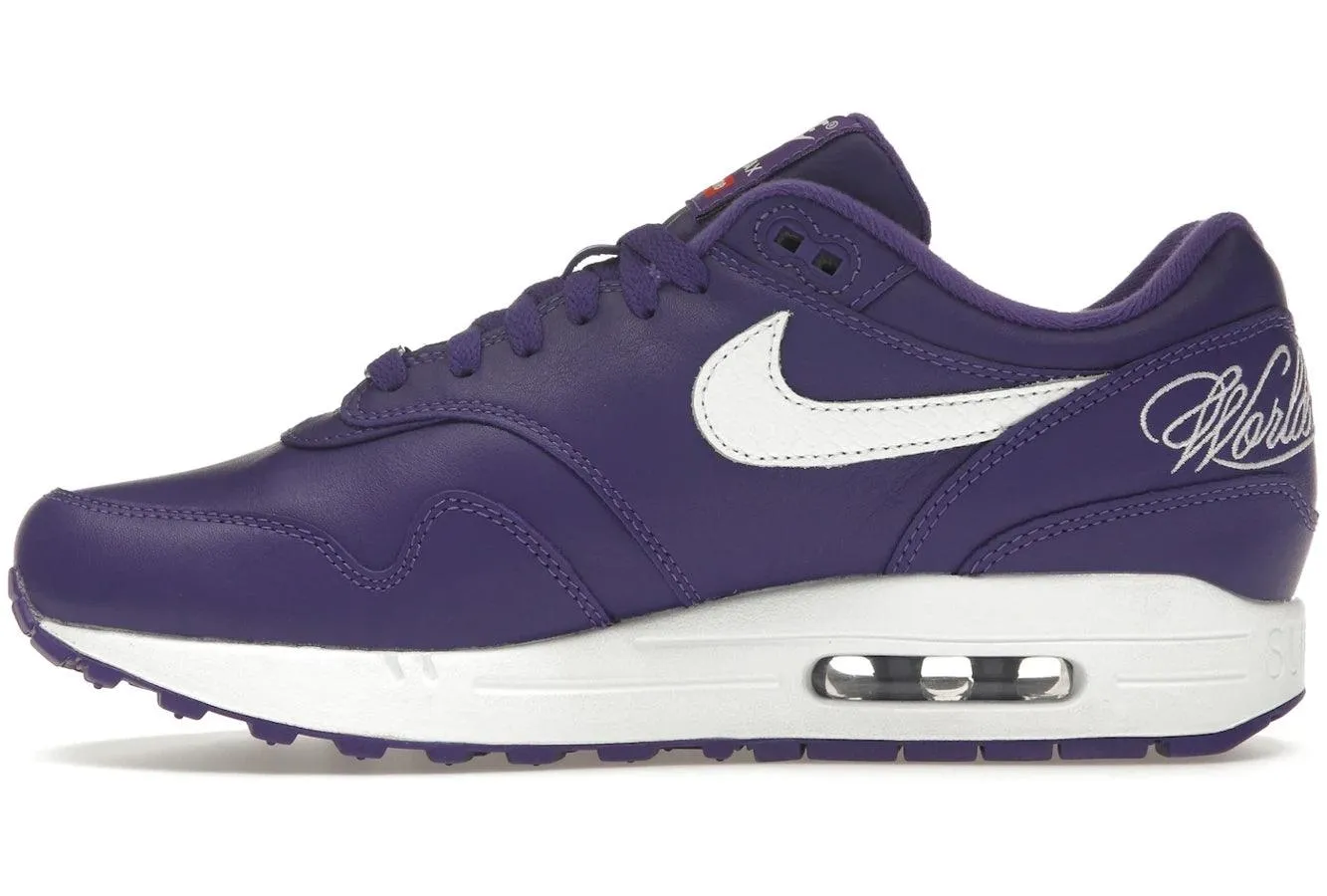 Nike Air Max 1 '87 SP Supreme Varsity Purple Nike Air Max casual shoes