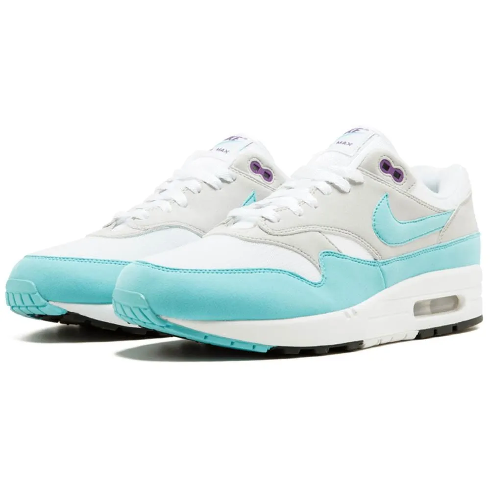 Nike Air Max 1 Anniversary Aqua Nike Air Max cushioned sneakers