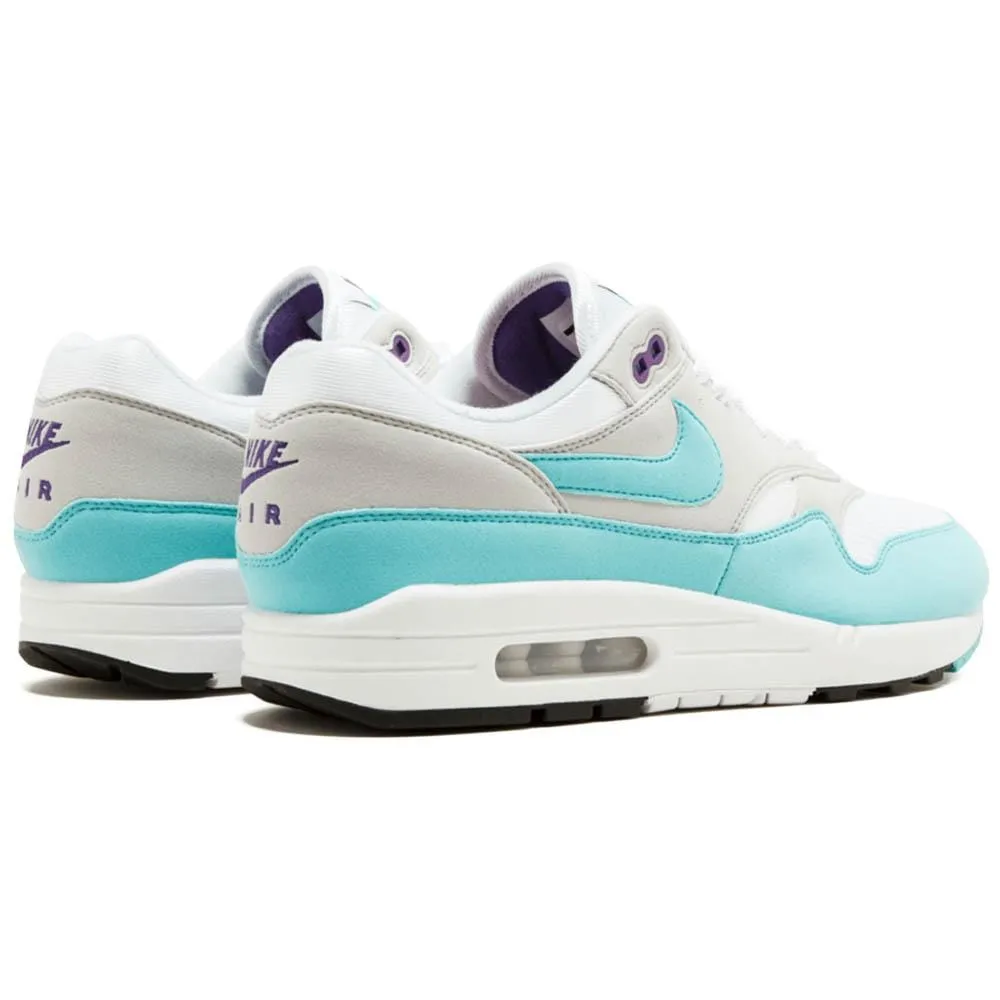Nike Air Max 1 Anniversary Aqua Nike Air Max cushioned sneakers