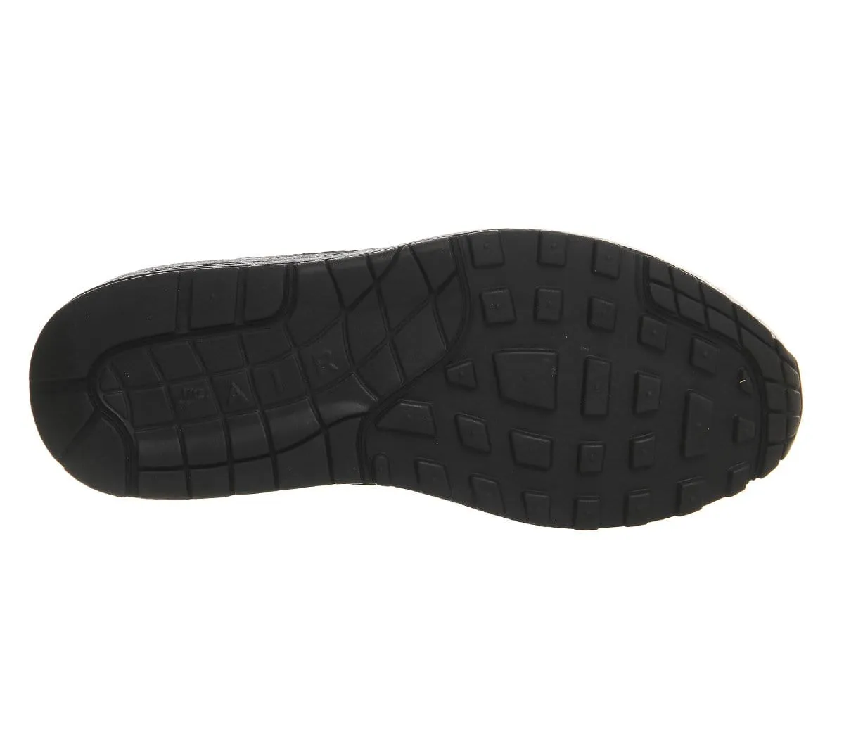 Nike Air Max 1 'Black Metallic Silver' Nike Air Max cushioned sneakers