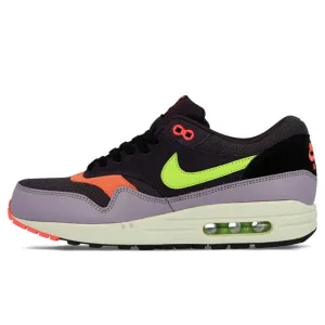 Nike Air Max 1 Essential 'Cave Purple-Force Green - Purple Steel' Nike Air Max sneakers with air cushioning design