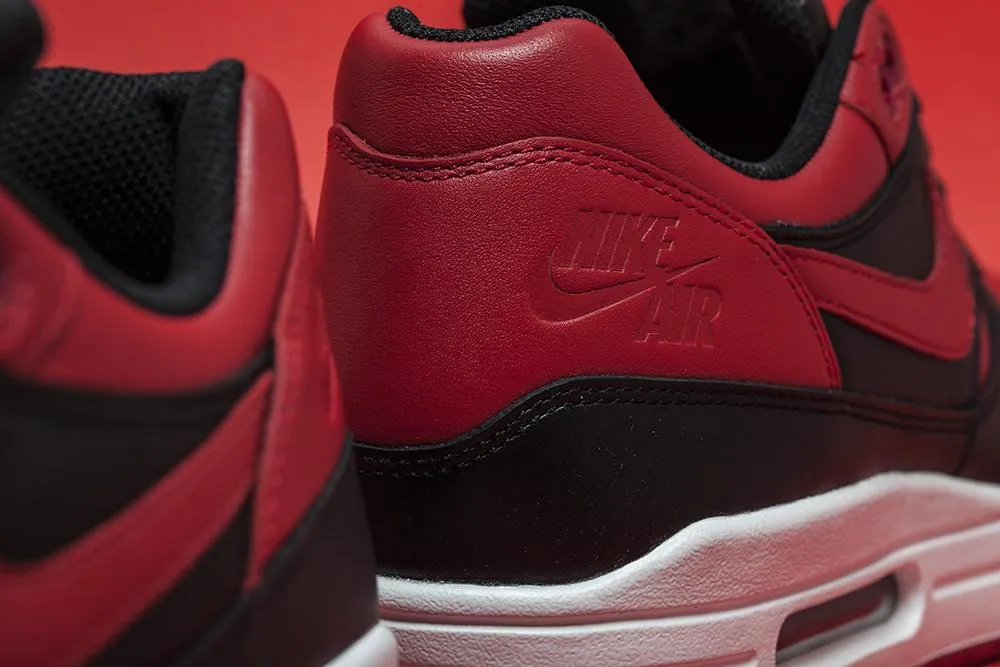 Nike Air Max 1 Premium 'Bred' Nike Air Max cushioned sneakers