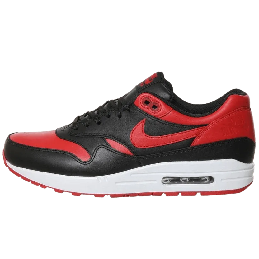 Nike Air Max 1 Premium 'Bred' Nike Air Max sneakers with air cushioning design