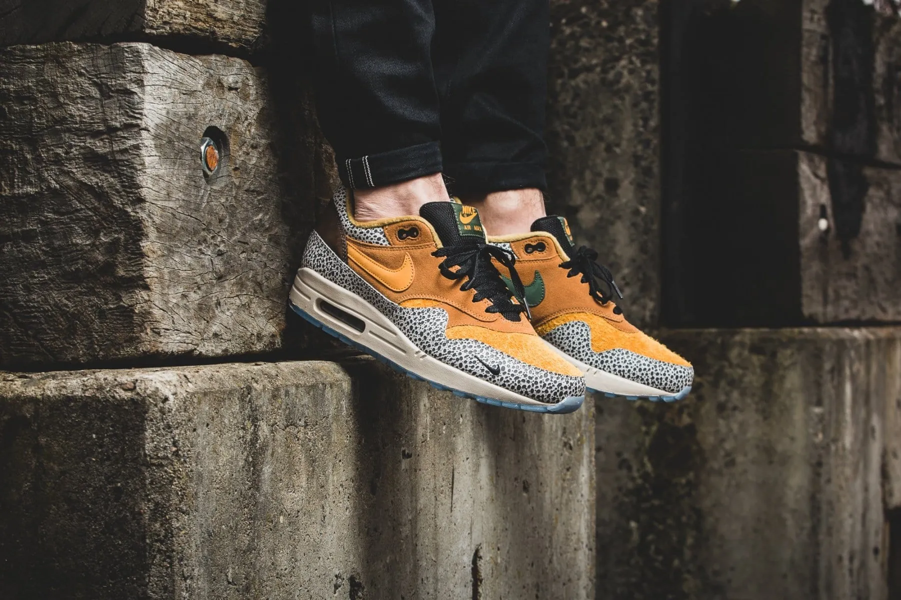 NIKE AIR MAX 1 PREMIUM 'SAFARI' Nike Max Plus series