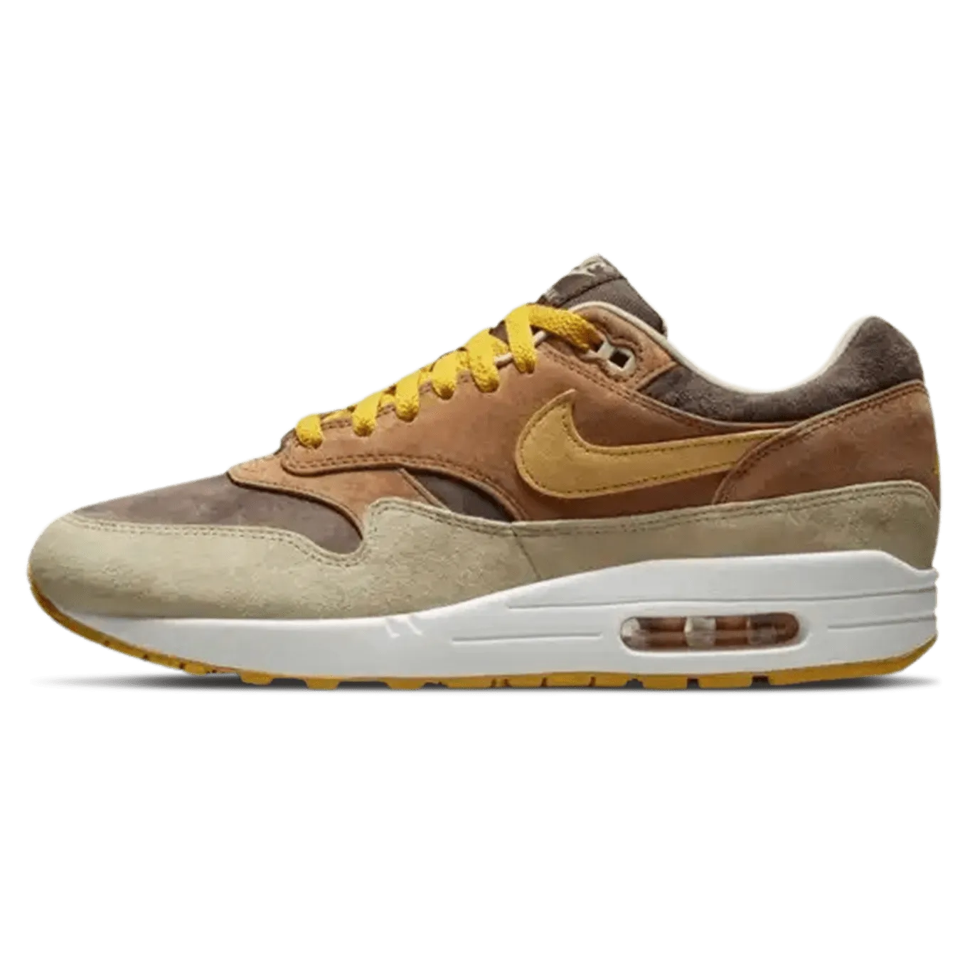 Nike Air Max 1 Premium 'Ugly Duckling - Pecan Nike Air Max lifestyle sneakers with sport details