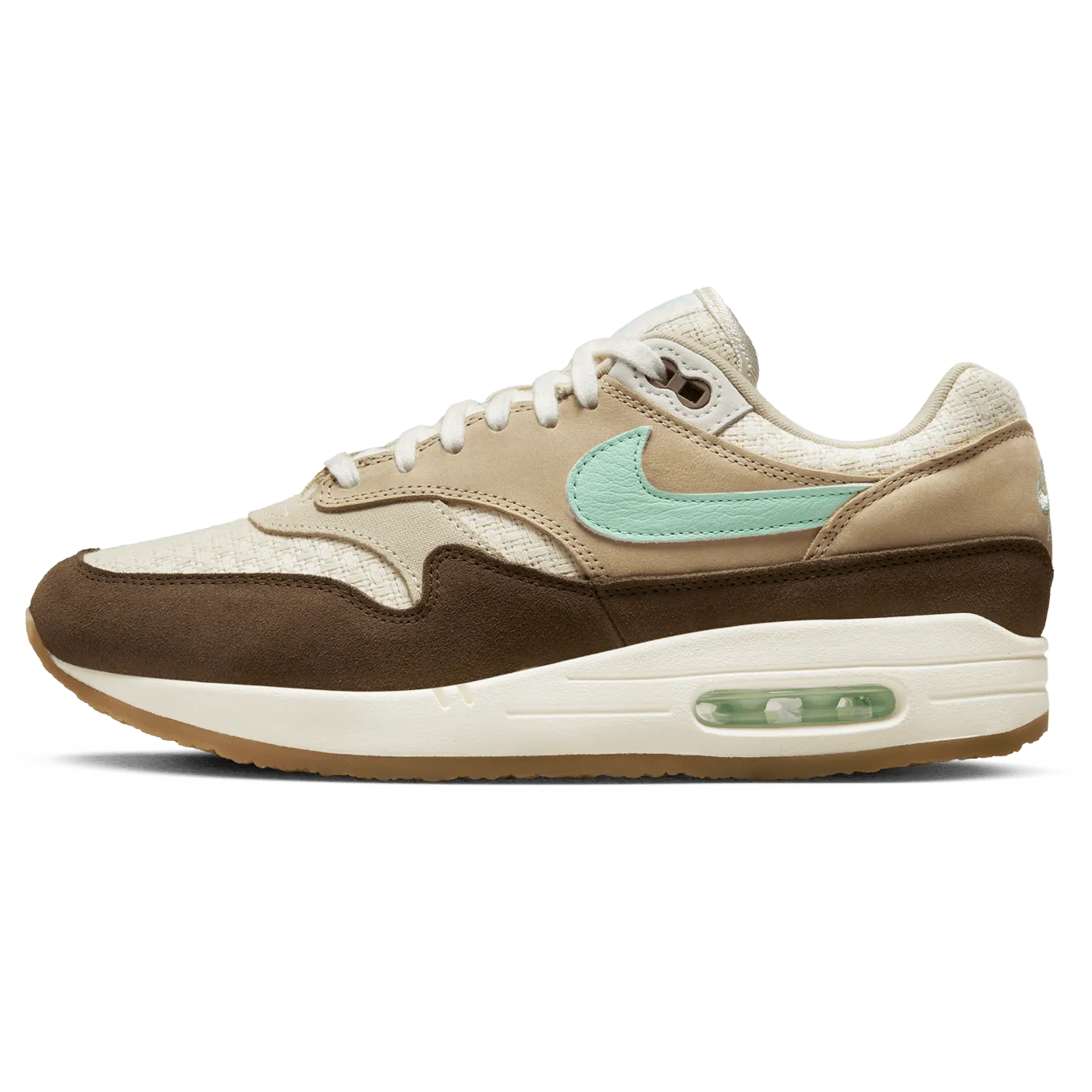 Nike Air Max 1 Retro 'Crepe Hemp' 2022 Nike Air Max lifestyle sneakers with sport details