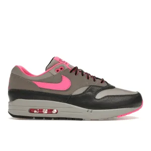 Nike Air Max 1 SP HUF Pink Pow Nike Air Max casual shoes with visible air tech