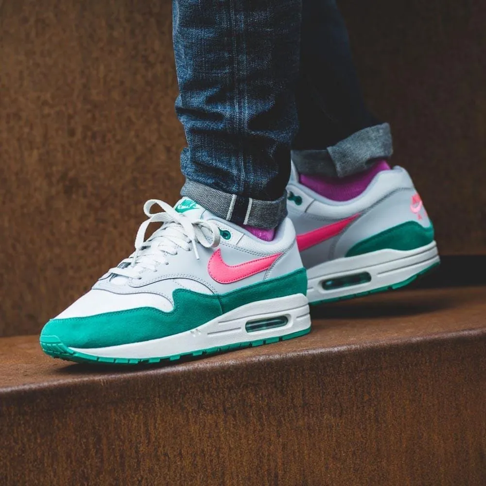 Nike Air Max 1 Watermelon - South Beach Nike Air Max cushioned sneakers