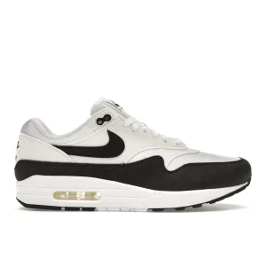 Nike Air Max 1 White Black Neutral Grey Nike Air Max casual shoes with visible air tech