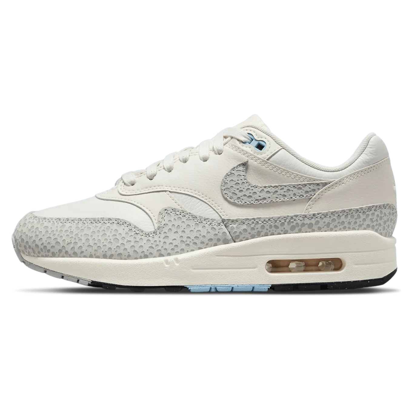 Nike Air Max 1 Wmns 'Safari - Summit White' Nike Air Max lifestyle sneakers with sport details