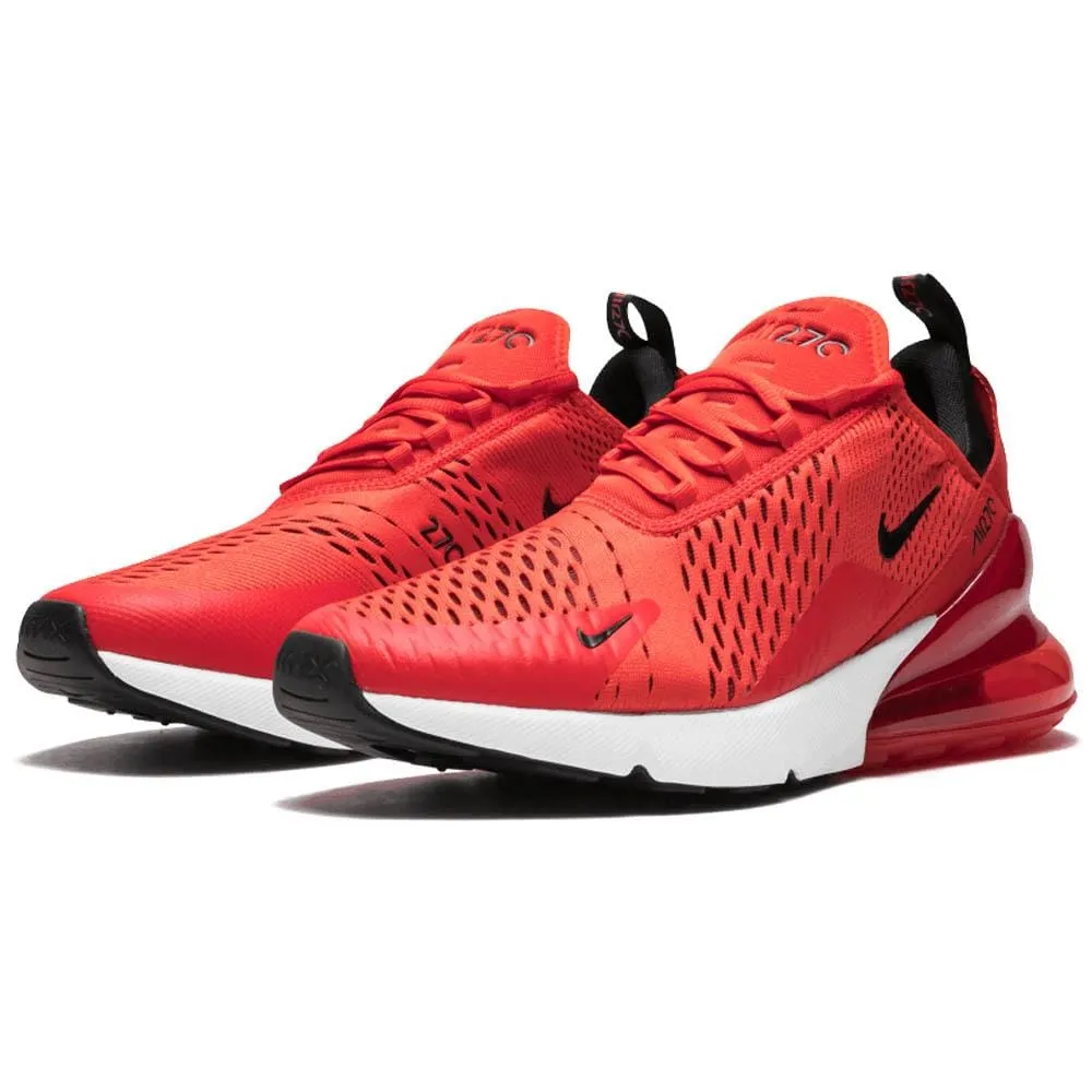 Nike Air Max 270 Habanero Red Nike Air Max cushioned sneakers
