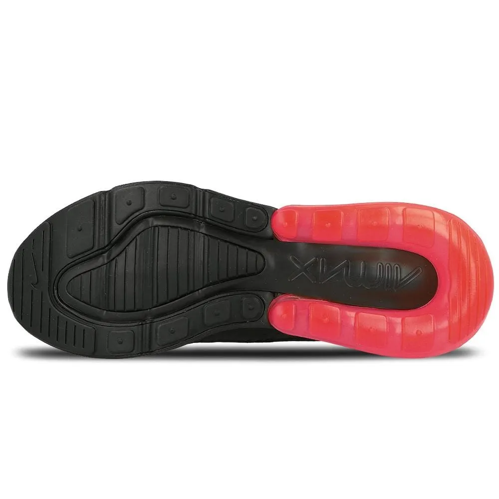 Nike Air Max 270 QS Black-Hot Punch Nike Air Max cushioned sneakers