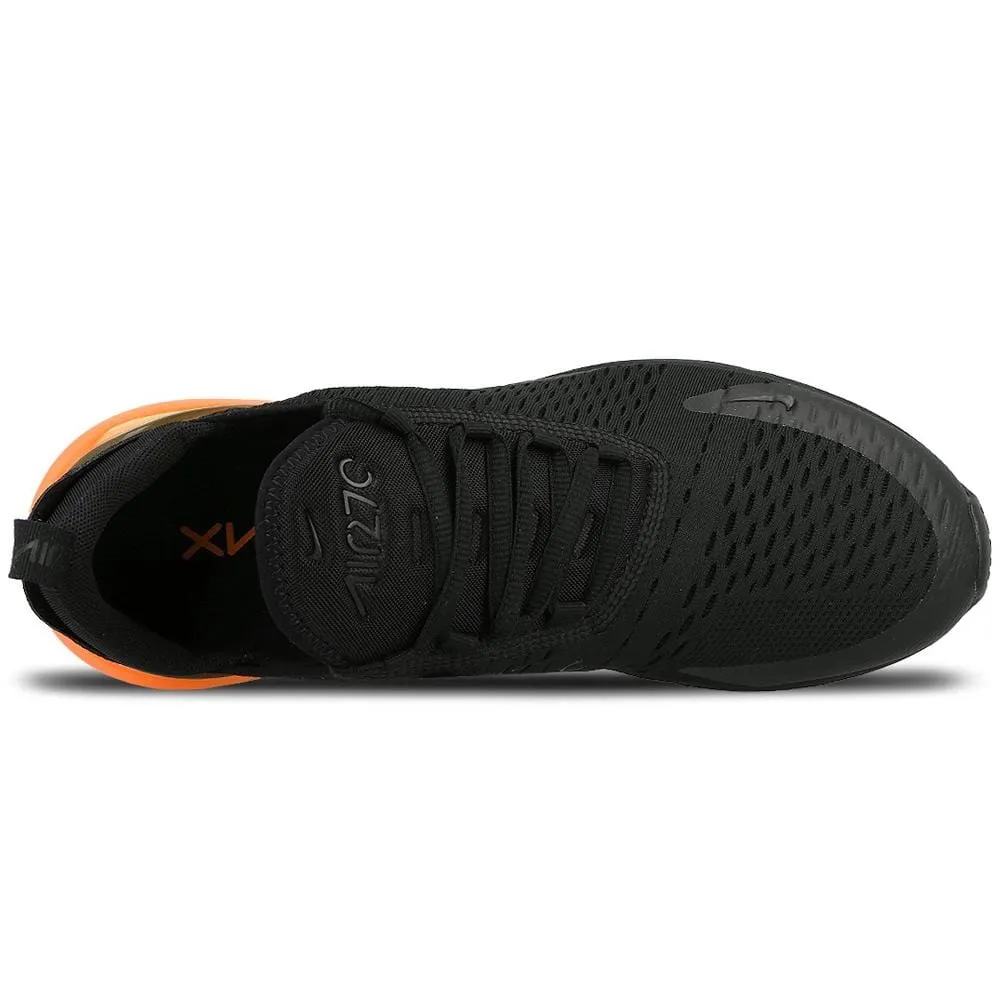 Nike Air Max 270 QS Black-Tonal Orange Nike Air Max cushioned sneakers