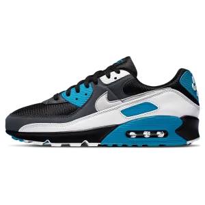 Nike Air Max 90 'Black Blue' Nike Air Max lifestyle sneakers with sport details