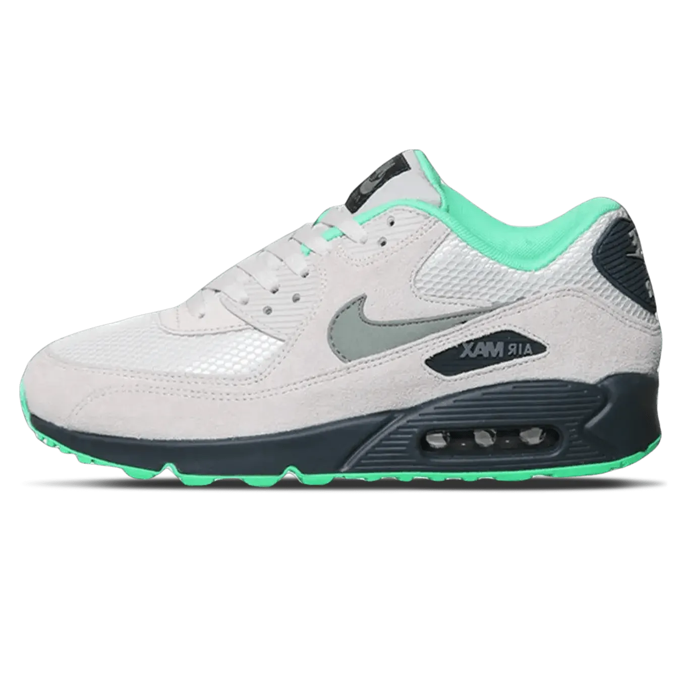 Nike Air Max 90 Essential 'Light Bone Poison' Nike Air Max lifestyle sneakers with sport details