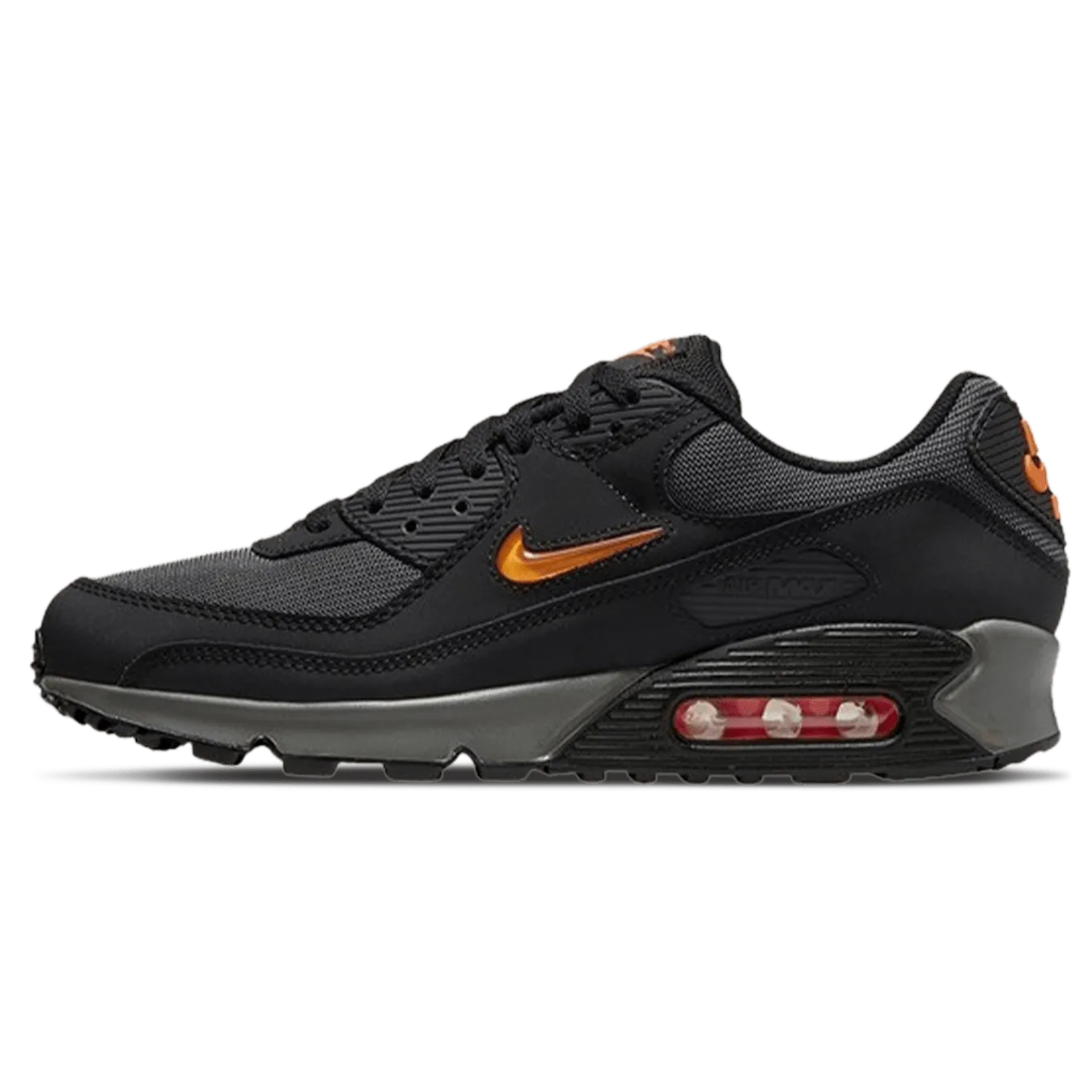 Nike Air Max 90 'Jewel - Black Safety Orange' Nike Air Max lifestyle sneakers with sport details