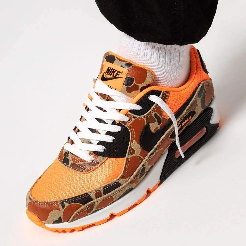 Nike Air Max 90 Orange Duck Camo Nike Air Max running sneakers