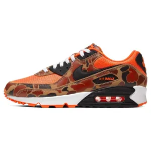Nike Air Max 90 Orange Duck Camo Nike Air Max lifestyle sneakers with sport details