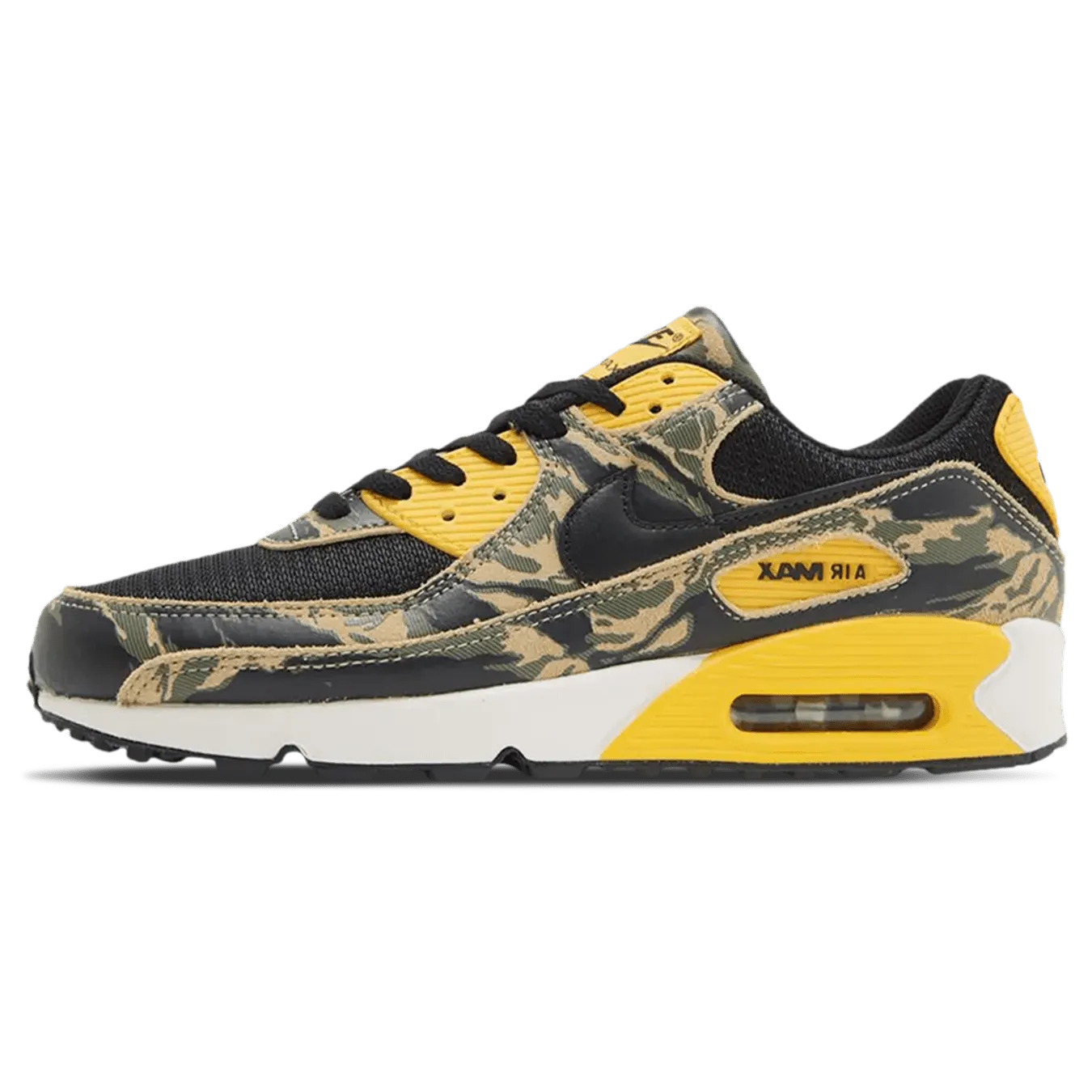 Nike Air Max 90 Premium 'Camo Pack - University Gold' Nike Air Max lifestyle sneakers with sport details